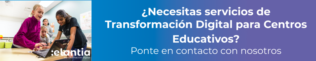 Transformacion digital para centros educativos banner
